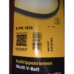 Pasek klinowy wielorowkowy CONTITECH 6PK 1635