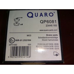Klocki hamulcowe QUARO QP6081
