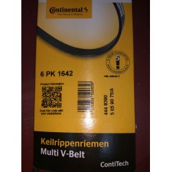 Pasek klinowy wielorowkowy CONTITECH 6PK 1642