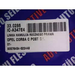 Linka hamulca ręcznego ADRIAUTO 33.0286