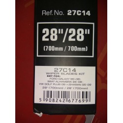 Pióra wycieraczek KAMOKA WIPER BLADES 27C14 700mm/28' 700mm/28'