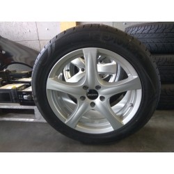 Felgi aluminiowe Ronal 18" 5x112 E45 8J + opony letnie Kumho Ecsta le sport 235/50/18