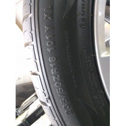 Felgi aluminiowe Ronal 18" 5x112 E45 8J + opony letnie Kumho Ecsta le sport 235/50/18