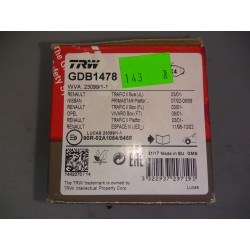 Klocki hamulcowe TRW GDB1478